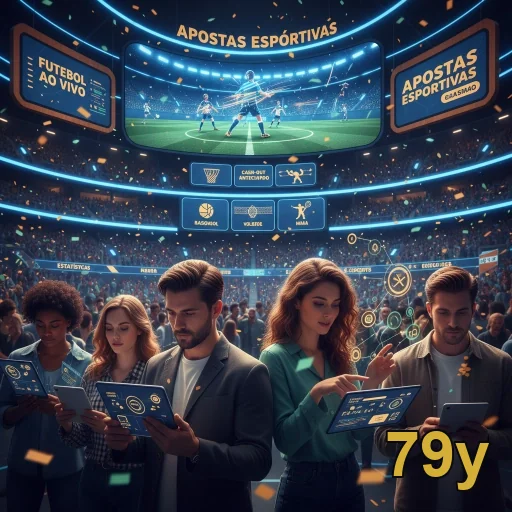 Plataforma mobile da 79y com apostas esportivas em cassino.